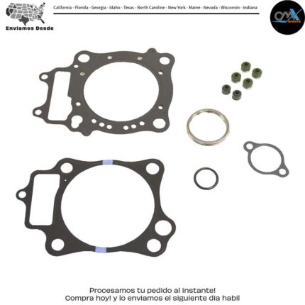 KIT DE EMPAQUES SUPERIORES SIN EMPAQUE DE TAPA DE VÁLVULAS Honda CRF250R 2010-2017