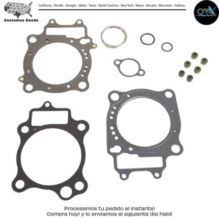 KIT DE EMPAQUES SUPERIORES SIN EMPAQUE DE TAPA DE VÁLVULAS Honda CRF250R CRF250X 2004-2017
