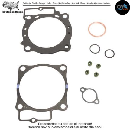 KIT DE EMPAQUES SUPERIORES SIN EMPAQUE DE TAPA DE VÁLVULAS Honda CRF450R 2009-2016