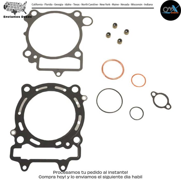 KIT DE EMPAQUES SUPERIORES SIN EMPAQUE DE TAPA DE VÁLVULAS Kawasaki KX450F 2009