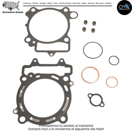KIT DE EMPAQUES SUPERIORES SIN EMPAQUE DE TAPA DE VÁLVULAS Kawasaki KX450F 2010-2015