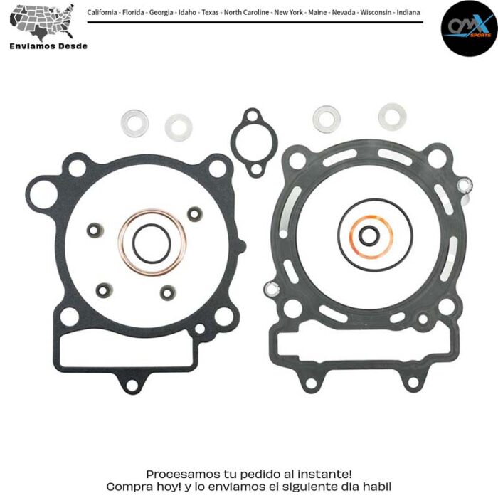 KIT DE EMPAQUES SUPERIORES SIN EMPAQUE DE TAPA DE VÁLVULAS Kawasaki KX450F 2016-2018