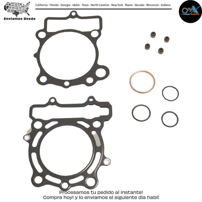 KIT DE EMPAQUES SUPERIORES SIN EMPAQUE DE TAPA DE VÁLVULAS Kawasaki KX250F 2009-2016 - Image 2