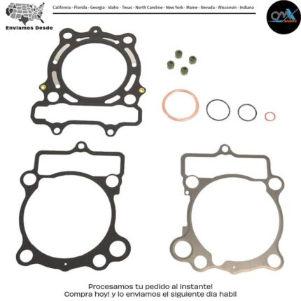 KIT DE EMPAQUES SUPERIORES SIN EMPAQUE DE TAPA DE VÁLVULAS Suzuki RM-Z250 2010-2018