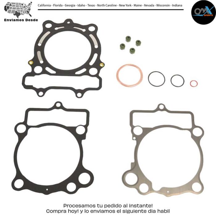 KIT DE EMPAQUES SUPERIORES SIN EMPAQUE DE TAPA DE VÁLVULAS Suzuki RM-Z250 2010-2018 - Image 2