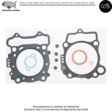 KIT DE EMPAQUES SUPERIORES SIN EMPAQUE DE TAPA DE VÁLVULAS Yamaha YZ250FX YZ250F WR250F 2014-2019