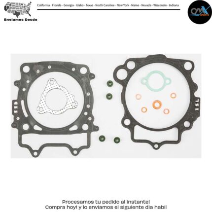 KIT DE EMPAQUES SUPERIORES SIN EMPAQUE DE TAPA DE VÁLVULAS Yamaha YZ450FX YZ450F WR450F 2014-2018
