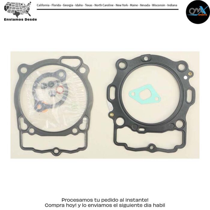 KIT DE EMPAQUES DE CABEZA SIN EMPAQUE DE VÁLVULA HUSQ/KTM KTM Husqvarna 500 XCF-W FE 450 FE 501 500 EXC-F 450 EXC-R 4-Tiempos 2014-2016 KTM Husqvarna 500 XCF-W FE 450 FE 501 500 EXC-F 450 EXC-R 4-Tiempos 2014-2016