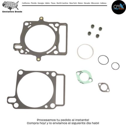KIT DE EMPAQUES SUPERIORES SIN EMPAQUE DE TAPA DE VÁLVULAS HUSQ Husqvarna TXC 250 TC 250 TE 250 2010-2012