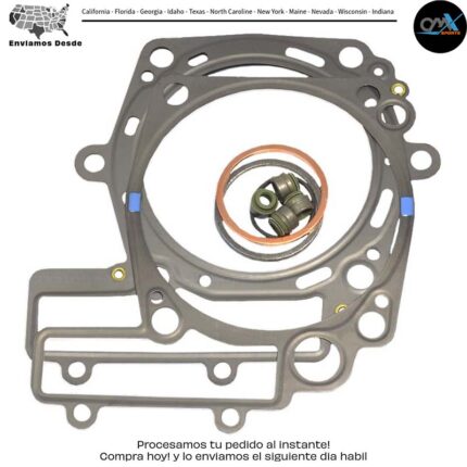 KIT DE EMPAQUES SUPERIORES SIN EMPAQUE DE TAPA DE VÁLVULAS HUSQ Husqvarna BMW Te 449 TC 449 TXC 449 G450X 2008-2013