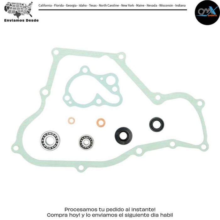 KIT DE REPARACIÓN DE BOMBA DE AGUA CON RODAMIENTOS Honda CR80R 1985-2002