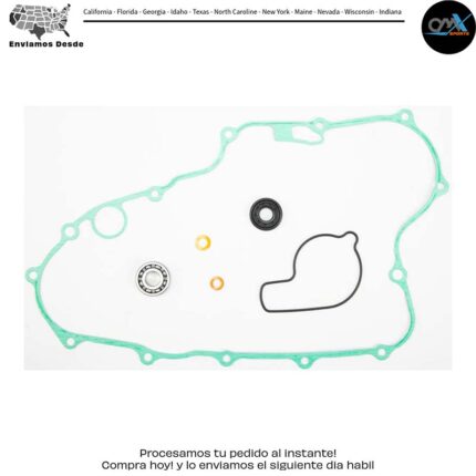 KIT DE REPARACIÓN DE BOMBA DE AGUA CON RODAMIENTOS Honda CRF450X 2005-2017