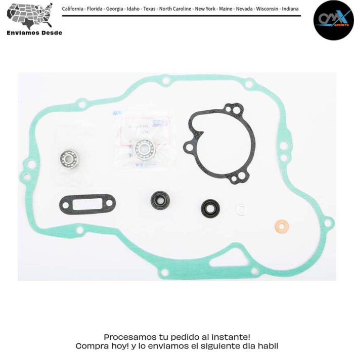 KIT DE REPARACIÓN DE BOMBA DE AGUA CON RODAMIENTOS Kawasaki KX250 1994-1998