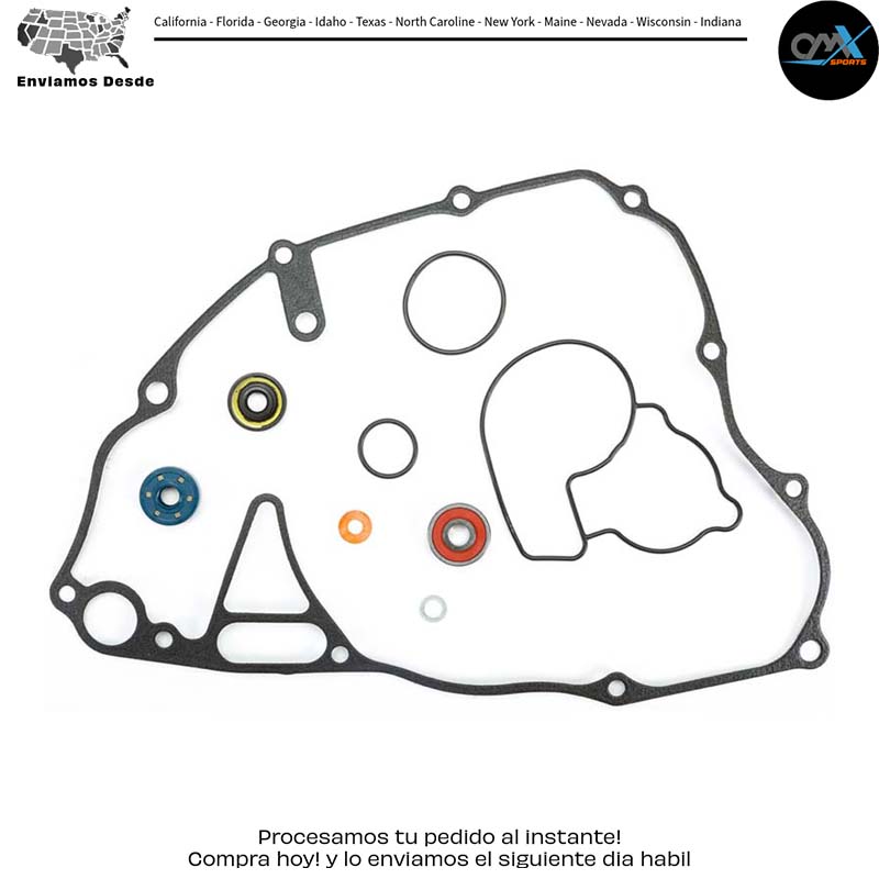 KIT DE REPARACIÓN DE BOMBA DE AGUA CON RODAMIENTOS Kawasaki KX250F 2009-2016