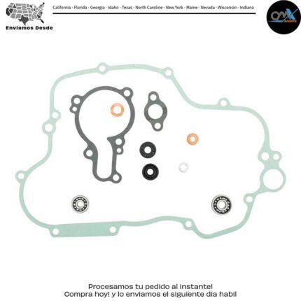 KIT DE REPARACIÓN DE BOMBA DE AGUA CON RODAMIENTOS Kawasaki KX125 1994-2002