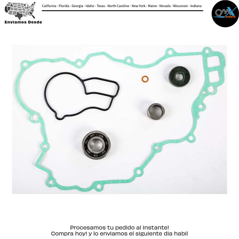 KIT DE REPARACIÓN DE BOMBA DE AGUA CON RODAMIENTOS KTM KTM 250 SX-F 250 XCF-W 250 XC-F 2005-2013