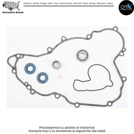 KIT DE REPARACIÓN DE BOMBA DE AGUA CON RODAMIENTOS KTM KTM 350 EXC-F 350 XCF-W 350 XC-F 350 SX-F 2011-2013