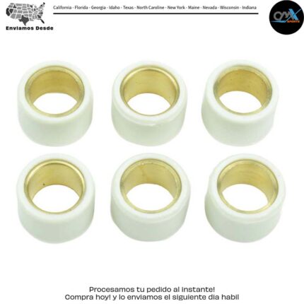KIT DE RODILLOS DE EMBRAGUE 6 RODILLOS 17X12.5 6 G