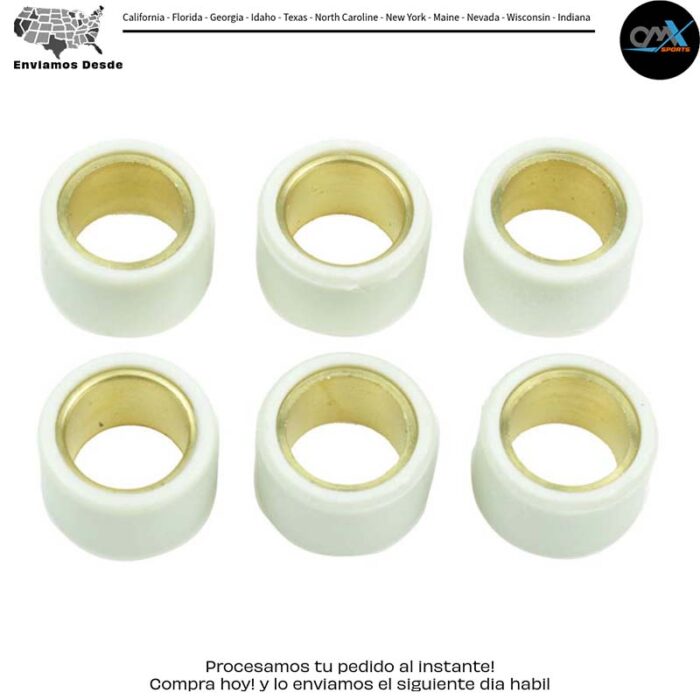 KIT DE RODILLOS DE EMBRAGUE 6 RODILLOS 17X12.5 7 G