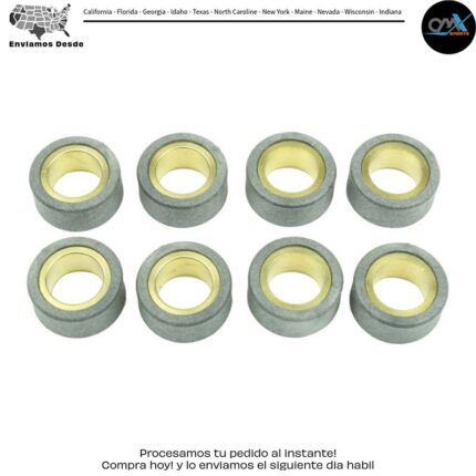 KIT DE RODILLOS DE EMBRAGUE 8 RODILLOS 26X13 21 GR