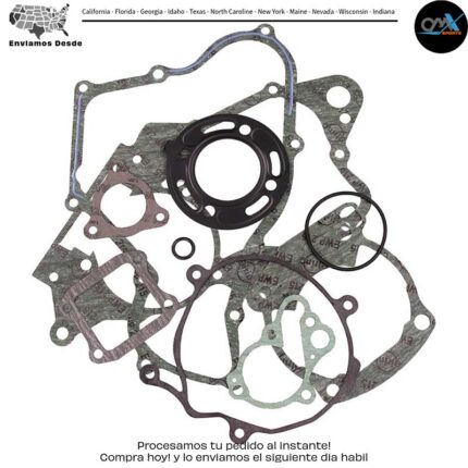 KIT DE EMPAQUES COMPLETO Honda XL80S XR80 XR75 XR80R 1977-1991