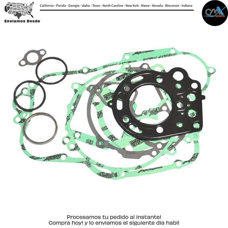 KIT DE EMPAQUES COMPLETO Kawasaki KX125 1990-1991