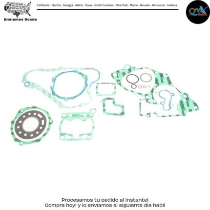 KIT DE EMPAQUES COMPLETO Suzuki RM80 1989-1990