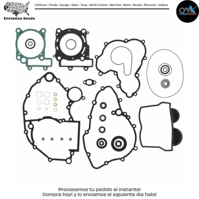 KIT DE EMPAQUES COMPLETO SIN SELLOS DE ACEITE Sherco 250 SEF-R Racing 2014-2018