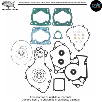 KIT DE EMPAQUES COMPLETO SIN SELLOS DE ACEITE Sherco 125 SE-R Racing 2018-2021