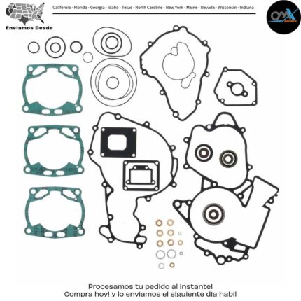 KIT DE EMPAQUES COMPLETO SIN SELLOS DE ACEITE Sherco 250 SE-R Racing 300 SE-R Racing 2019-2020
