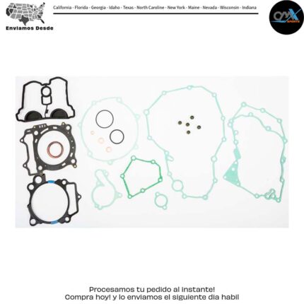 Kit completo de empaques Yamaha YFZ450X SE YFZ450R YFZ450R SE YFZ450X YFZ450X Bill Ballance YFZ450 2009-2018