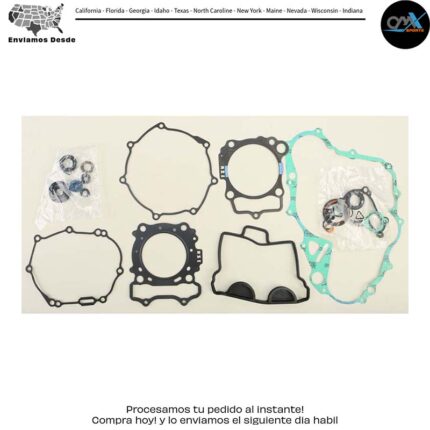 KIT DE EMPAQUES COMPLETO SIN SELLOS DE ACEITE Yamaha YZ250FX YZ250F WR250F 2014-2019