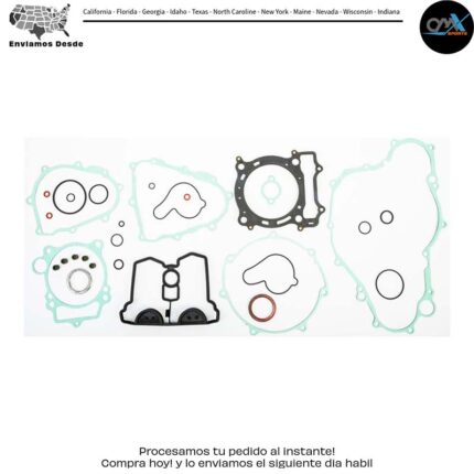 Kit completo de empaques Yamaha YFZ450 YFZ450 SE YFZ450 Edición Bill Balance YZ450F WR450F 2003-2013