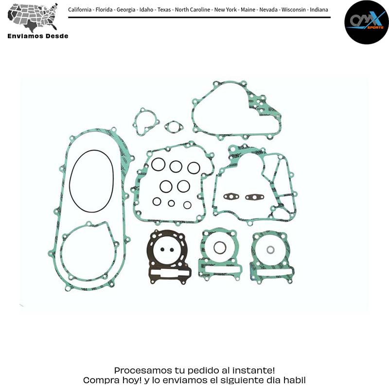 Kit completo de empaques KYM Kymco MXU 250 Mongoose 250 2005-2009