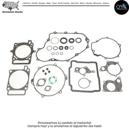 KIT DE EMPAQUES COMPLETO SIN SELLOS DE ACEITE HUSQ Husqvarna TXC 250 TC 250 TE 250 2010-2012