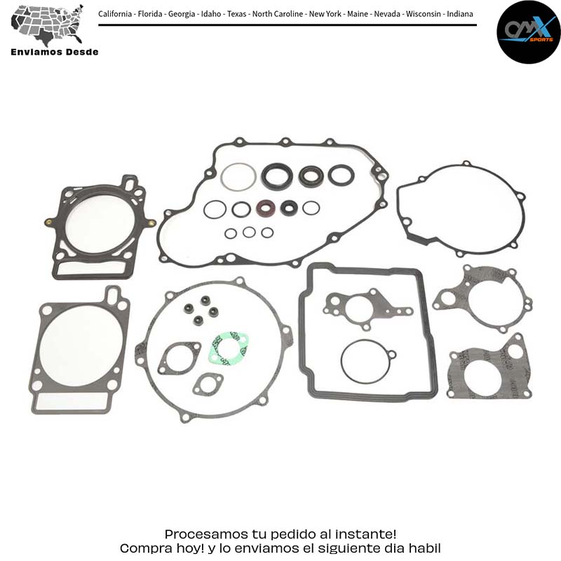 KIT DE EMPAQUES COMPLETO SIN SELLOS DE ACEITE HUSQ Husqvarna TXC 250 TC 250 TE 250 2010-2012