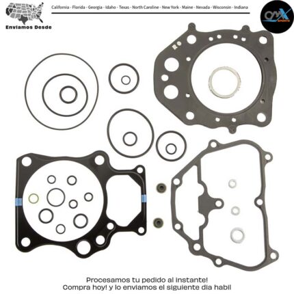 KIT DE EMPAQUES COMPLETO Honda TRX500FE1 Foreman 4X4 ES [SRA] TRX500FE2 Foreman 4X4 ES EPS [SRA] TRX500FM1 Foreman 4X4 [SRA] TRX500FM2 Foreman 4X4 con PS [SRA] TRX500FM5 Rubicon 4X4 [IRS] TRX500FM6 Rubicon 4X4 EPS [IRS] TRX500FA5 Rubicon 4X4 Auto DCT [IRS] TRX500FA6 Rubicon 4X4 Auto DCT EPS [IRS] TRX500FA7 Rubicon 4X4 Auto DCT EPS Deluxe [IRS] TRX500FE Foreman 4X4 ES [SRA] TRX500FM Foreman 4X4 [SRA] TRX500FPA Foreman 4X4 AT con PS [SRA] 2012-2017