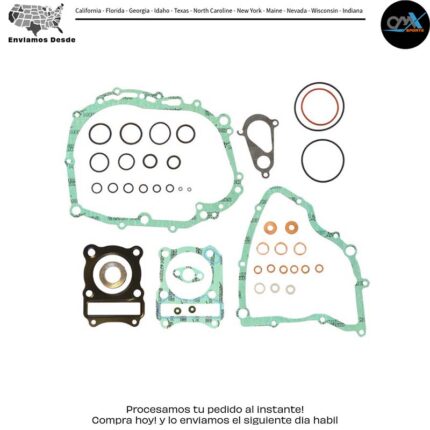 KIT DE EMPAQUES COMPLETO Suzuki Lt-F160 QuadRunner Lt160E 1989-2004