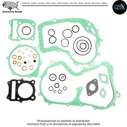Kit completo de empaques Suzuki Lt-F250 QuadRunner [IRS] LT-4WD Quadrunner 250 [IRS] LT-4WDX King Quad 250 [IRS] LT-F4WDX KingQuad 300 [IRS] 1987-2001