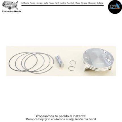 KIT DE PISTÓN BB FORJADO 99.96 12:1 Kawasaki KX450F 2009-2018