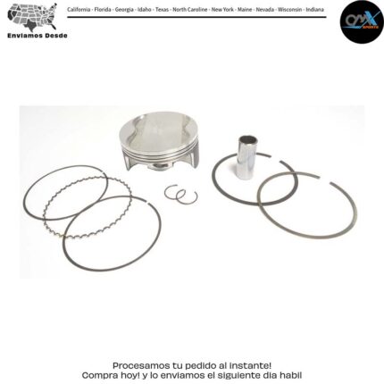 Kit de pistón forjado 89.94/STD 12.2:1 AC//SUZ Kawasaki Suzuki KFX 400 DR-Z400S DR-Z400E Modelo No CA DR-Z400 Lt-Z400 QuadSport Z DR-Z400E Modelo CA 2003-2017 Kawasaki Suzuki KFX 400 DR-Z400S DR-Z400E Modelo No CA DR-Z400 Lt-Z400 QuadSport Z DR-Z400E Modelo CA