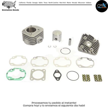 KIT DE CILINDRO HYPER RACE CON CABEZA 46.6MM Yamaha YW50 Zuma YJ50RA Vino Classic YJ50 Vino CW50 Zuma II 2001-2013