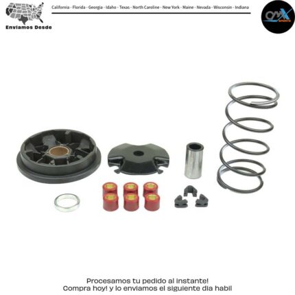 Kit de embrague completo SPEEDMATIC Yamaha YW50FX Zuma YW50F Zuma YW50 Zuma YJ50RA Vino Classic YJ50 Vino CW50 Zuma II 2001-2018
