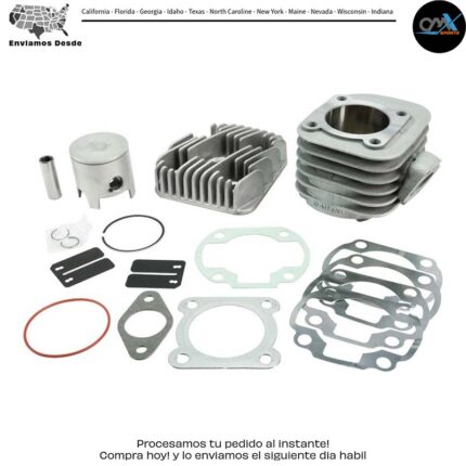 KIT DE CILINDRO HYPER RACE CON CABEZA 47.6MM Yamaha YW50 Zuma YJ50RA Vino Classic YJ50 Vino 2002-2011