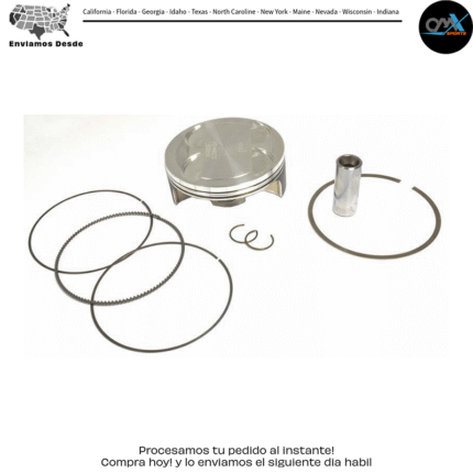 KIT DE PISTÓN HC FORJADO 95.96/+.01 11.5:1 Honda CRF450R 2002-2008