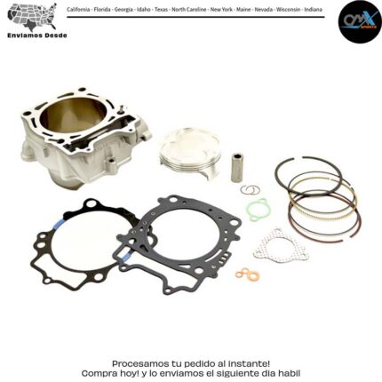 Juego de cilindro BB 102MM 12.2:1 Yamaha YZ450F 2010-2017