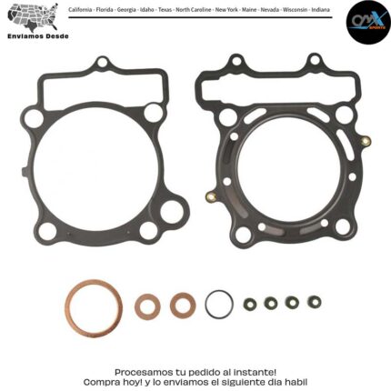 KIT DE EMPAQUES SUPERIORES SIN EMPAQUE DE TAPA DE VÁLVULAS Suzuki RM-Z250 2007-2009
