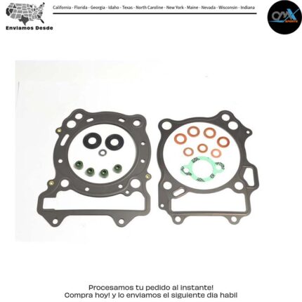 KIT DE EMPAQUES DE CABEZA SUPERIOR AC/SUZ Arctic Cat Kawasaki Suzuki 400 DVX 400 DVX TS KFX 400 DR-Z400SM DR-Z400 2000-2008