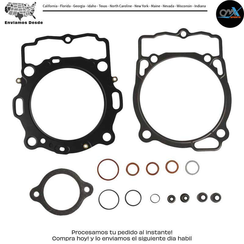 KIT DE EMPAQUES DE CABEZA TOP END HUS/KTM KTM 400 XC-W 4-Tiempos 450 EXC-R 4-Tiempos 450 XCF-W 530 EXC-R 4-Tiempos 530 XC-W 4-Tiempos 450 XC-F 2008-2011