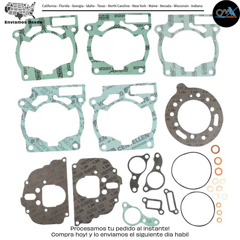 KIT DE EMPAQUES DE CABEZA KTM KTM 125 SX 1998-2001